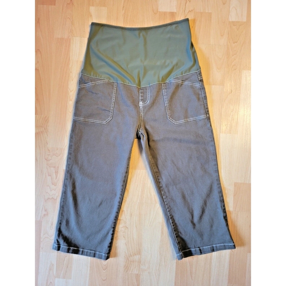George Maternity denim capri pants
